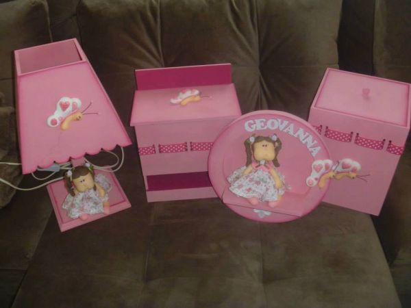 Kit rosa menina
