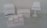kit passa fita + 30 bonequinhas de vestido